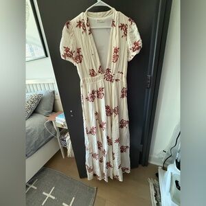 Long floral dress